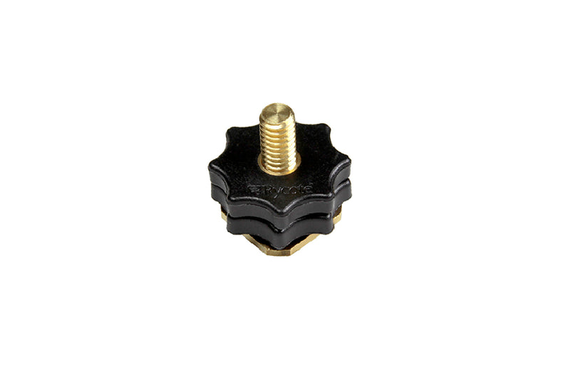 BRASS SHOE ADAPTOR WITH 1/4-INCH MALE THREAD