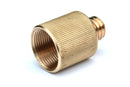 BRASS 3/8" M TO 5/8" F SCREW ADAPTOR