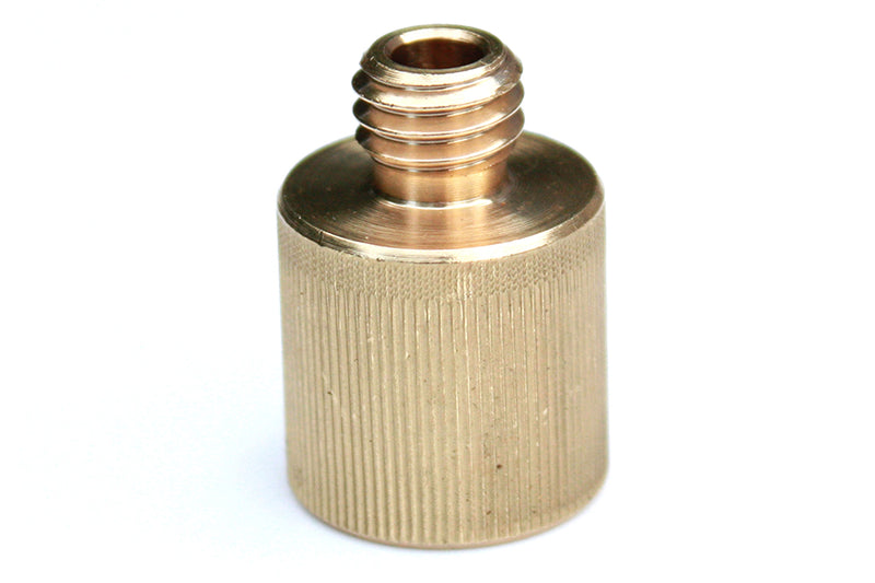 BRASS 3/8" M TO 5/8" F SCREW ADAPTOR