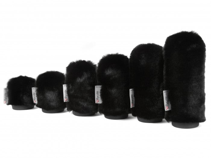 10CM SHORT FUR SOFTIE BLACK